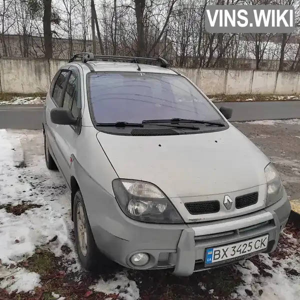 Мінівен Renault Scenic Rx4 2002 1.9 л. Ручна / Механіка обл. Хмельницька, Хмельницький - Фото 1/17