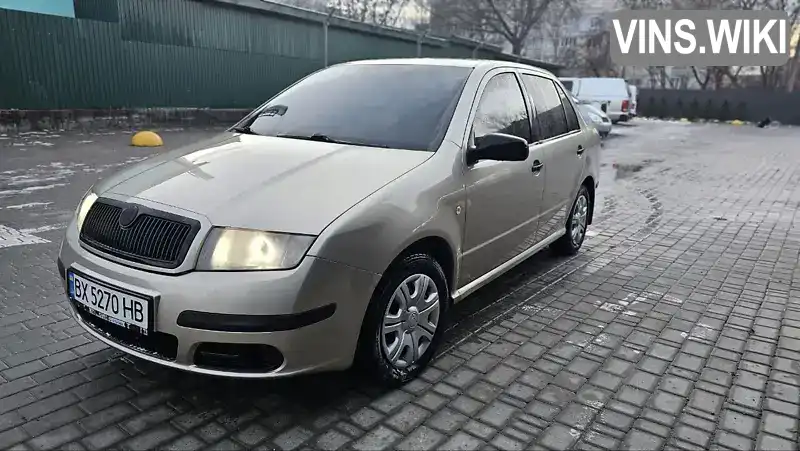 Седан Skoda Fabia 2006 1.4 л. Ручная / Механика обл. Хмельницкая, Каменец-Подольский - Фото 1/13