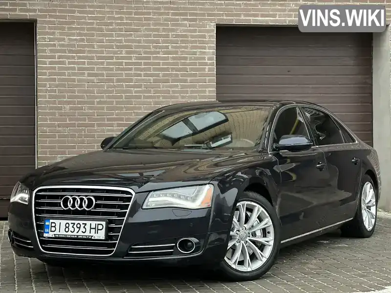 Седан Audi A8 2012 4.2 л. Автомат обл. Киевская, Киев - Фото 1/21