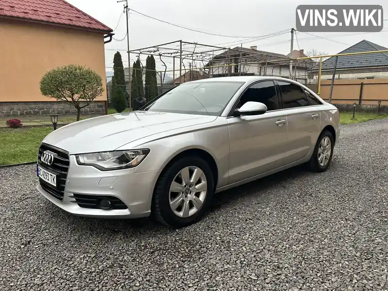 Седан Audi A6 2011 2 л. Типтронік обл. Закарпатська, Мукачево - Фото 1/21