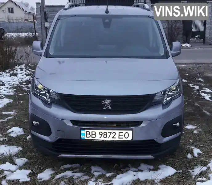 Минивэн Peugeot Rifter 2021 1.56 л. Ручная / Механика обл. Киевская, Киев - Фото 1/21