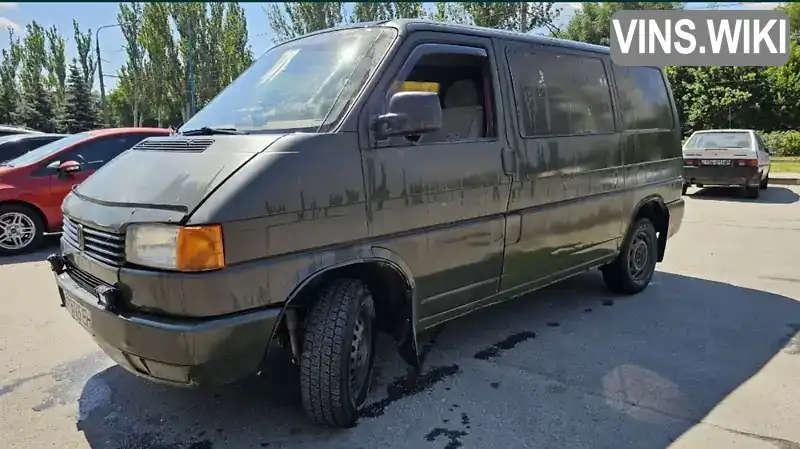 Мінівен Volkswagen Transporter 1991 1.9 л. Ручна / Механіка обл. Запорізька, Вільнянськ - Фото 1/3