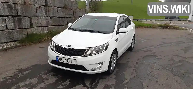 Седан Kia Rio 2012 1.4 л. Ручная / Механика обл. Днепропетровская, Днепр (Днепропетровск) - Фото 1/11