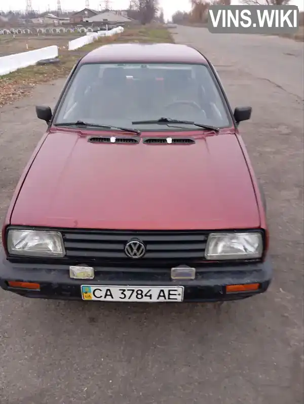 Седан Volkswagen Jetta 1986 1.8 л. Ручна / Механіка обл. Черкаська, Сміла - Фото 1/11