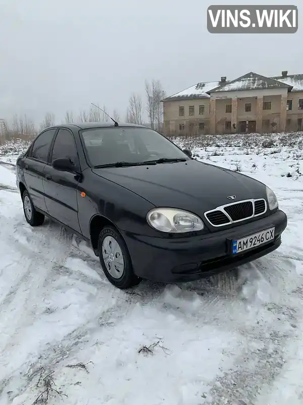 Седан Daewoo Lanos 2008 1.5 л. Ручна / Механіка обл. Житомирська, Бердичів - Фото 1/11