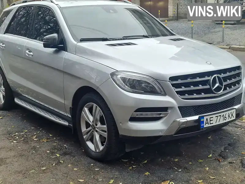 Внедорожник / Кроссовер Mercedes-Benz M-Class 2012 2.14 л. Автомат обл. Днепропетровская, Днепр (Днепропетровск) - Фото 1/21