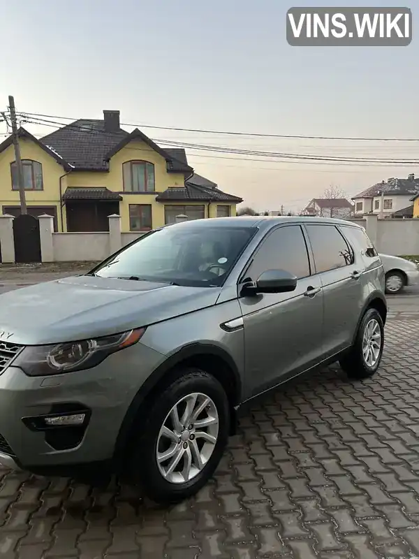 Внедорожник / Кроссовер Land Rover Discovery Sport 2015 2 л. Автомат обл. Ивано-Франковская, Ивано-Франковск - Фото 1/21