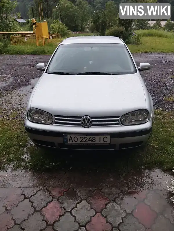 Хэтчбек Volkswagen Golf 2001 1.9 л. Автомат обл. Закарпатская, Межгорье - Фото 1/12