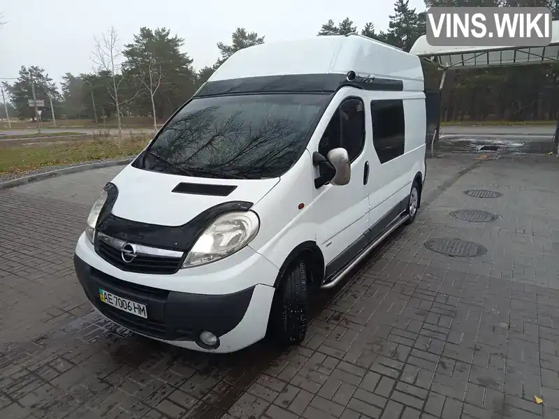 Минивэн Opel Vivaro 2007 2 л. Ручная / Механика обл. Днепропетровская, Днепр (Днепропетровск) - Фото 1/9