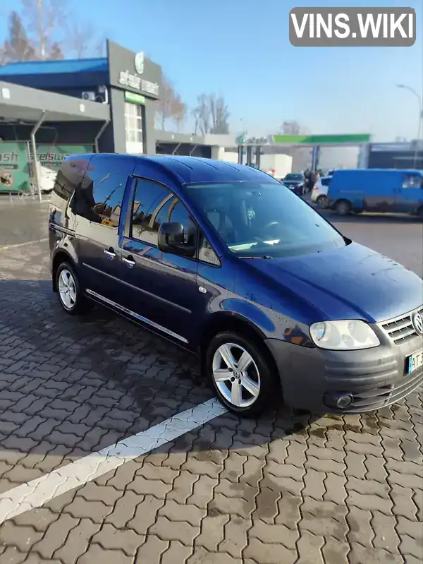 Мінівен Volkswagen Caddy 2008 1.9 л. Автомат обл. Чернівецька, Чернівці - Фото 1/9