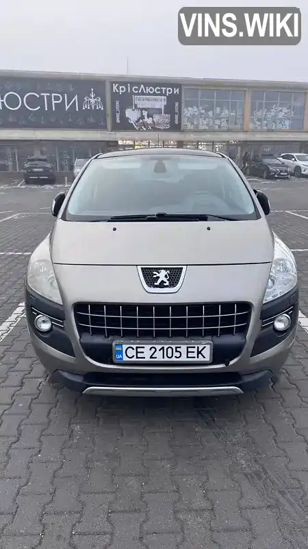 Внедорожник / Кроссовер Peugeot 3008 2009 1.56 л. Ручная / Механика обл. Черновицкая, location.city.luzhany - Фото 1/17