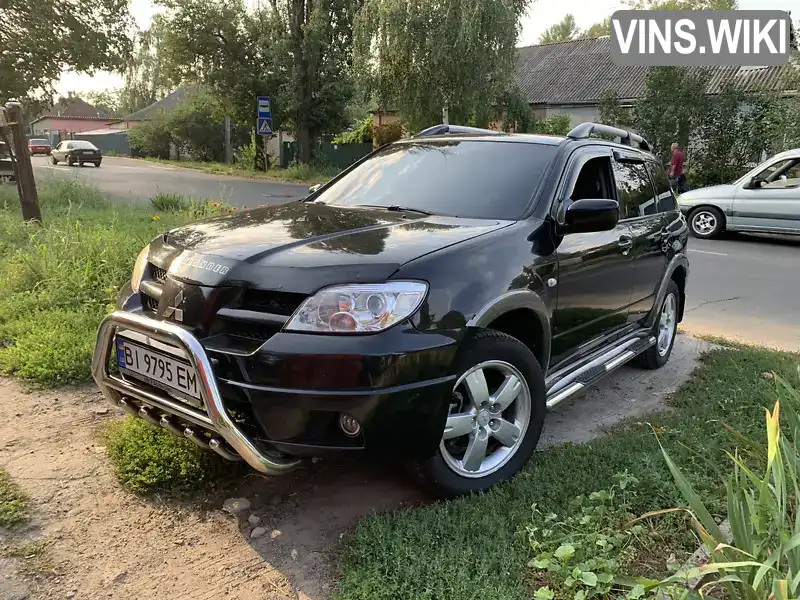 Внедорожник / Кроссовер Mitsubishi Outlander 2005 2.38 л. Автомат обл. Полтавская, Полтава - Фото 1/3