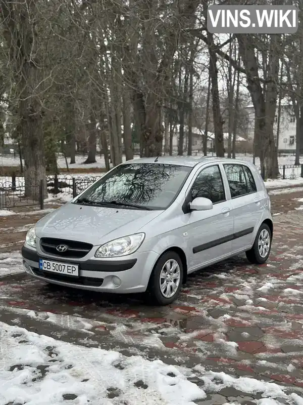 Хетчбек Hyundai Getz 2010 1.4 л. Ручна / Механіка обл. Чернігівська, Ічня - Фото 1/13