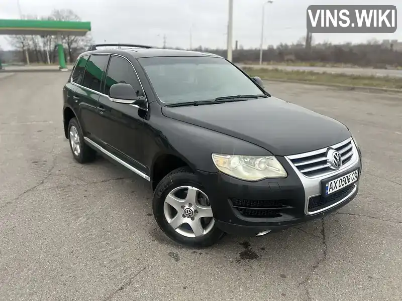 Внедорожник / Кроссовер Volkswagen Touareg 2008 3 л. Типтроник обл. Донецкая, Покровск (Красноармейск) - Фото 1/17