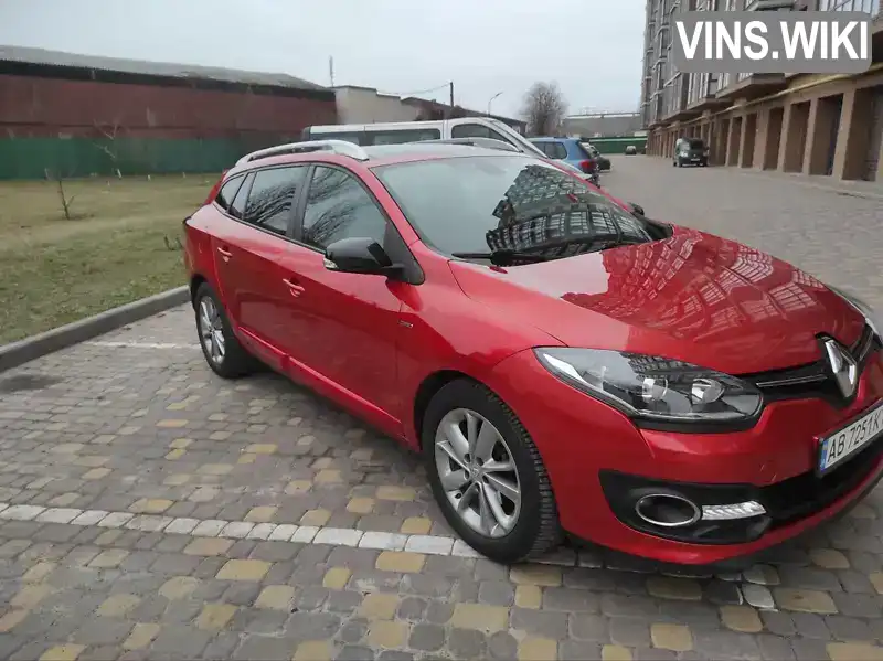 Универсал Renault Megane 2015 1.46 л. Ручная / Механика обл. Киевская, Киев - Фото 1/21