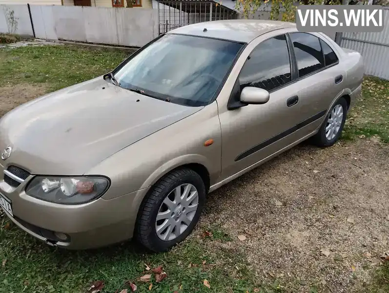 Седан Nissan Almera 2004 1.77 л. Ручная / Механика обл. Ивано-Франковская, Коломыя - Фото 1/18