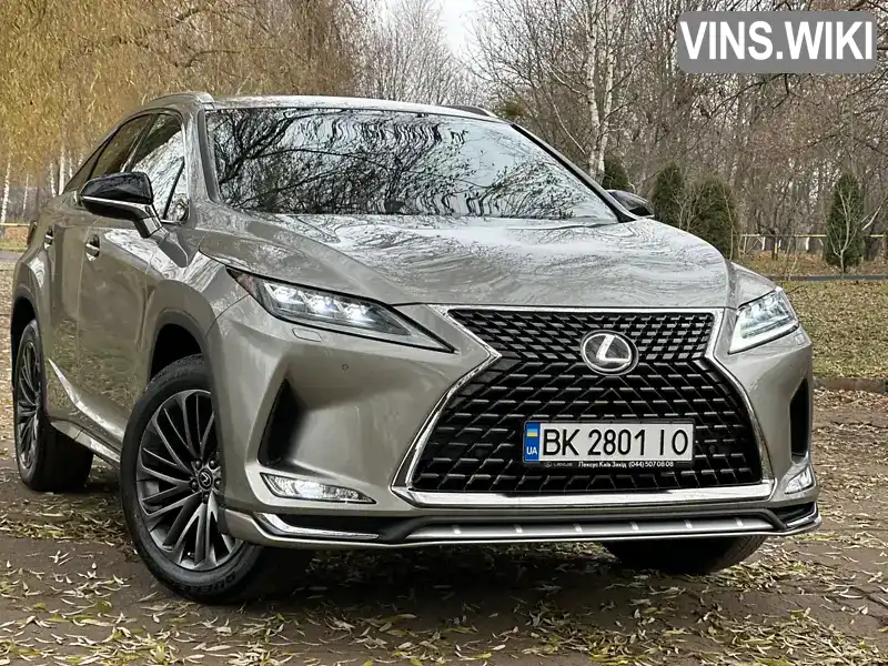 Позашляховик / Кросовер Lexus RX 2022 2 л. Автомат обл. Рівненська, Рівне - Фото 1/21