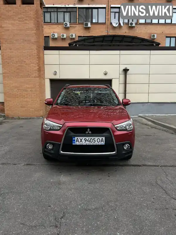 Позашляховик / Кросовер Mitsubishi ASX 2011 2 л. Автомат обл. Харківська, Харків - Фото 1/10