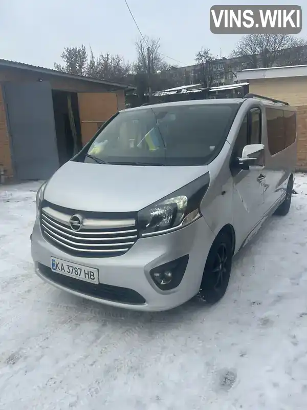 Минивэн Opel Vivaro 2017 1.6 л. Ручная / Механика обл. Житомирская, Бердичев - Фото 1/21