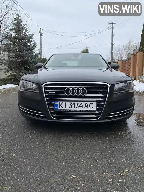 Седан Audi A8 2013 2.97 л. Автомат обл. Київська, Київ - Фото 1/21