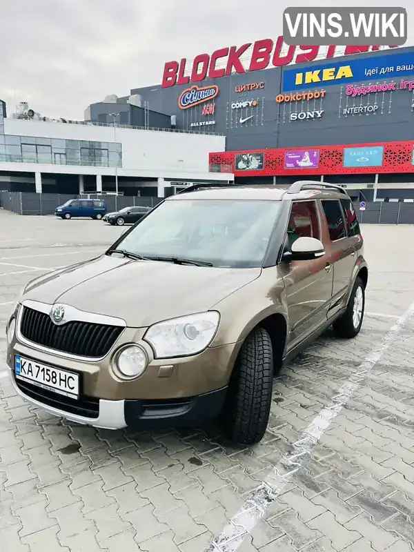 Внедорожник / Кроссовер Skoda Yeti 2010 1.2 л. Автомат обл. Киевская, Киев - Фото 1/20