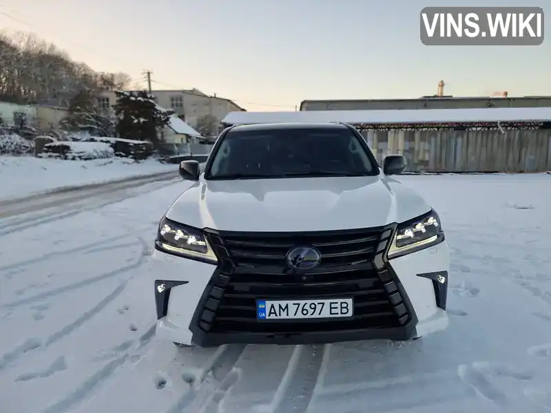 Позашляховик / Кросовер Lexus LX 2016 4.46 л. Автомат обл. Житомирська, Житомир - Фото 1/21