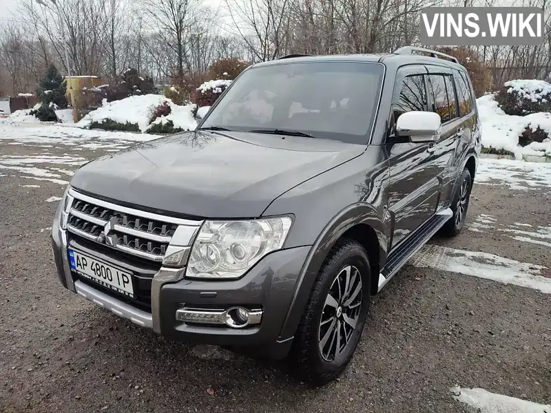 Позашляховик / Кросовер Mitsubishi Pajero Wagon 2015 3.2 л. Автомат обл. Запорізька, Запоріжжя - Фото 1/21