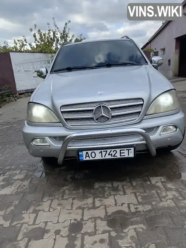 Позашляховик / Кросовер Mercedes-Benz M-Class 2000 3.2 л. Автомат обл. Сумська, Суми - Фото 1/11