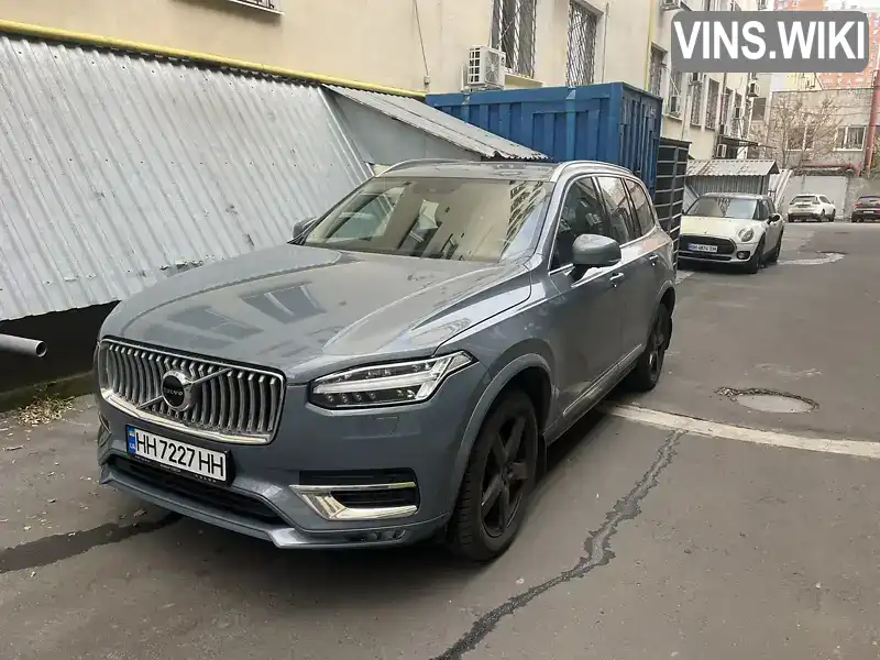 Позашляховик / Кросовер Volvo XC90 2021 2 л. Автомат обл. Одеська, Одеса - Фото 1/12