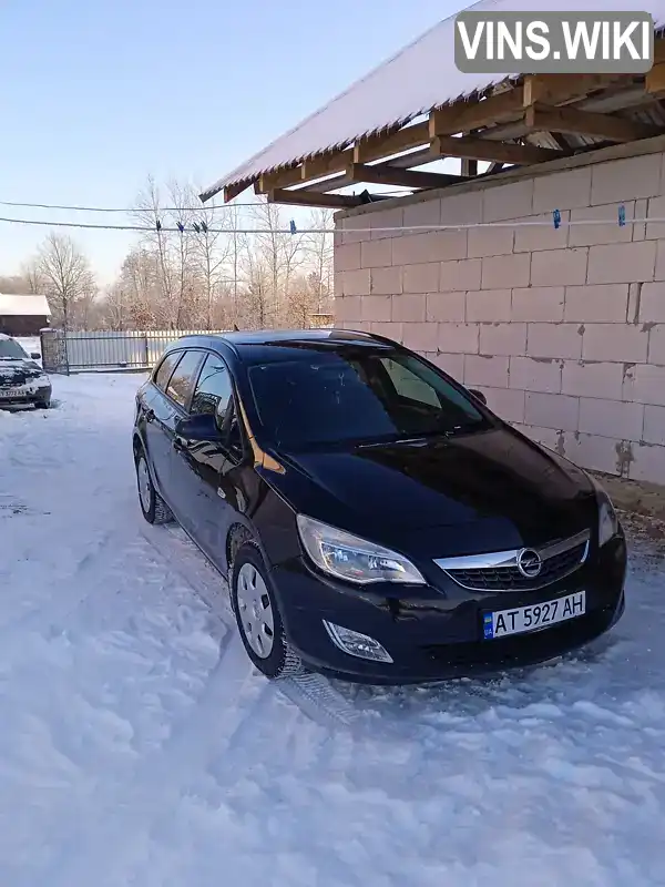 Універсал Opel Astra 2012 1.69 л. Ручна / Механіка обл. Івано-Франківська, Рожнятів - Фото 1/7