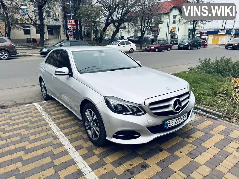 Седан Mercedes-Benz E-Class 2014 2.14 л. Автомат обл. Николаевская, Вознесенск - Фото 1/11