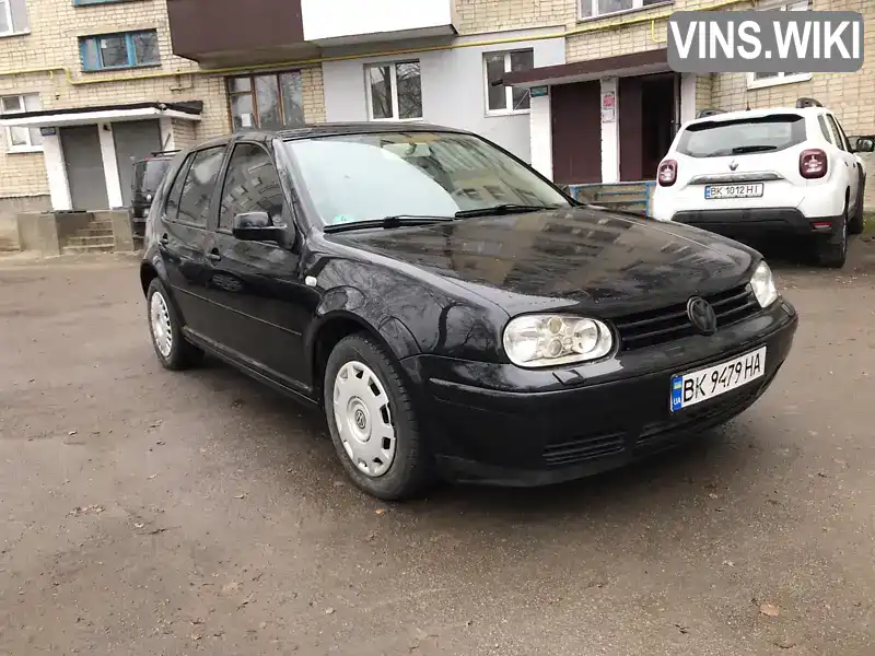 Хэтчбек Volkswagen Golf 2002 1.6 л. Ручная / Механика обл. Ровенская, Здолбунов - Фото 1/17