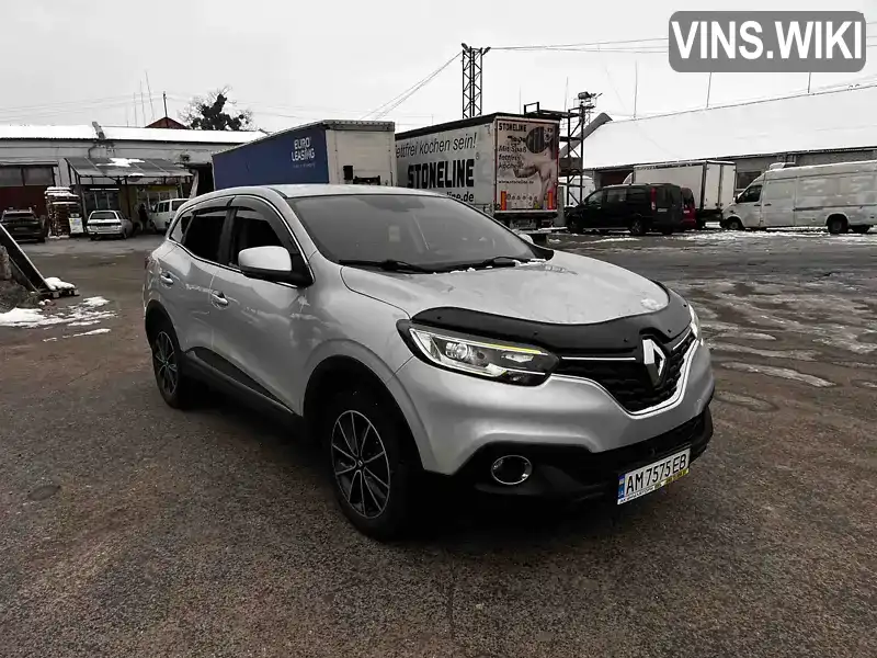 Внедорожник / Кроссовер Renault Kadjar 2017 1.46 л. Ручная / Механика обл. Житомирская, Житомир - Фото 1/9