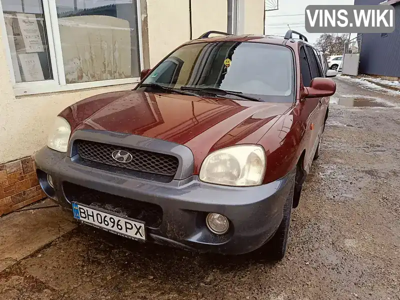 Позашляховик / Кросовер Hyundai Santa FE 2001 2.4 л. Ручна / Механіка обл. Одеська, Подільськ (Котовськ) - Фото 1/7