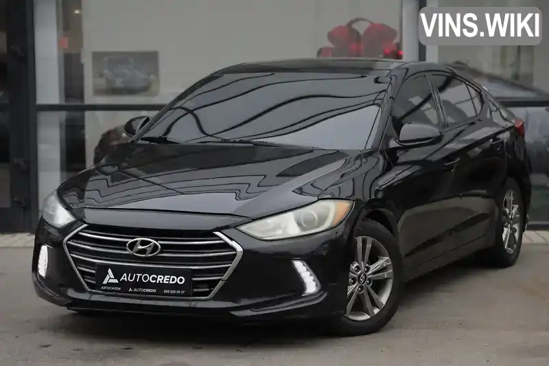 5NPD84LF3HH156694 Hyundai Elantra 2017 Седан 2 л. Фото 1