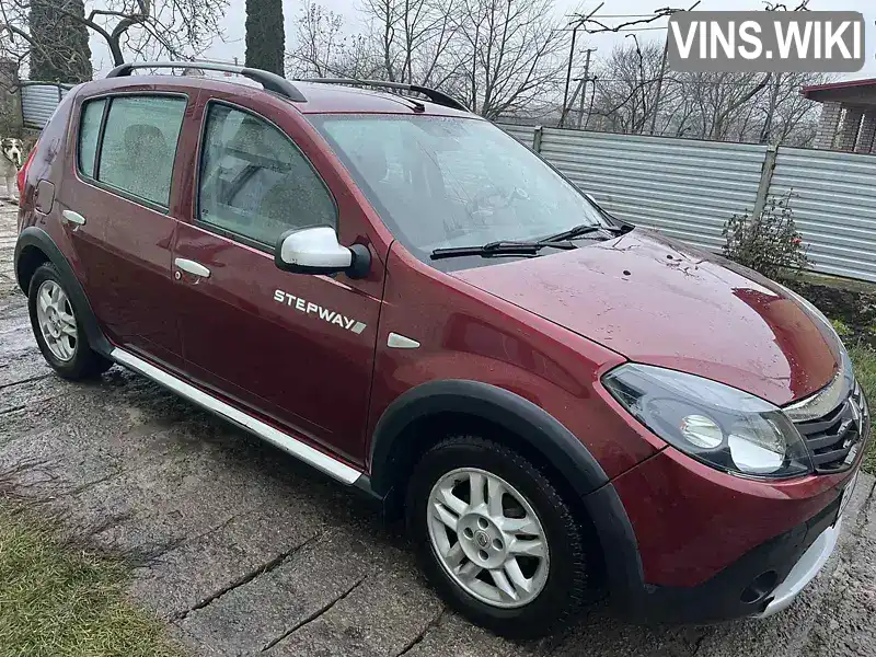 Хэтчбек Renault Sandero 2011 1.6 л. Ручная / Механика обл. Тернопольская, Тернополь - Фото 1/6