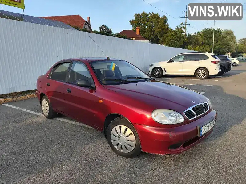 Седан Daewoo Sens 2006 1.3 л. Ручная / Механика обл. Закарпатская, Ужгород - Фото 1/12