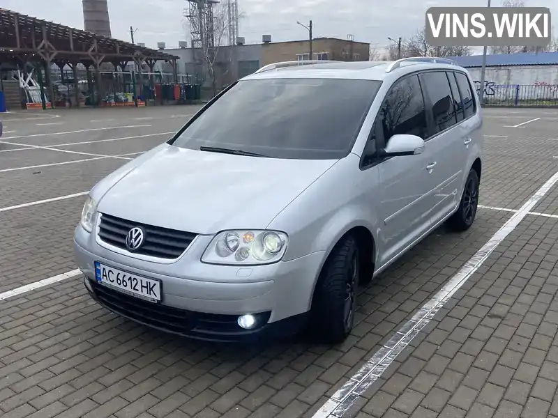 Мінівен Volkswagen Touran 2004 2 л. Автомат обл. Волинська, Нововолинськ - Фото 1/21