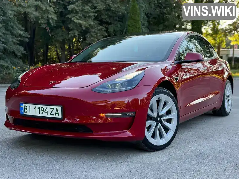 Седан Tesla Model 3 2022 null_content л. Автомат обл. Полтавская, Полтава - Фото 1/21