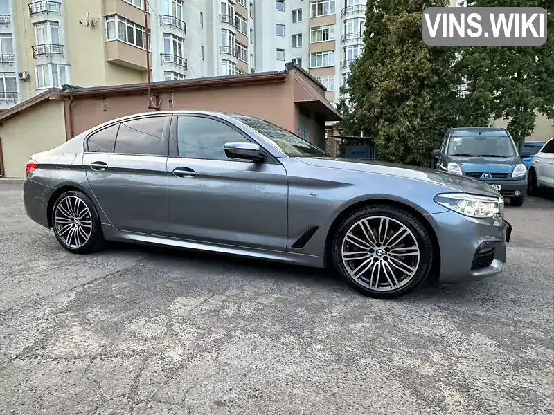 WBAJK51020BJ13945 BMW 5 Series 2018 Седан 2 л. Фото 2