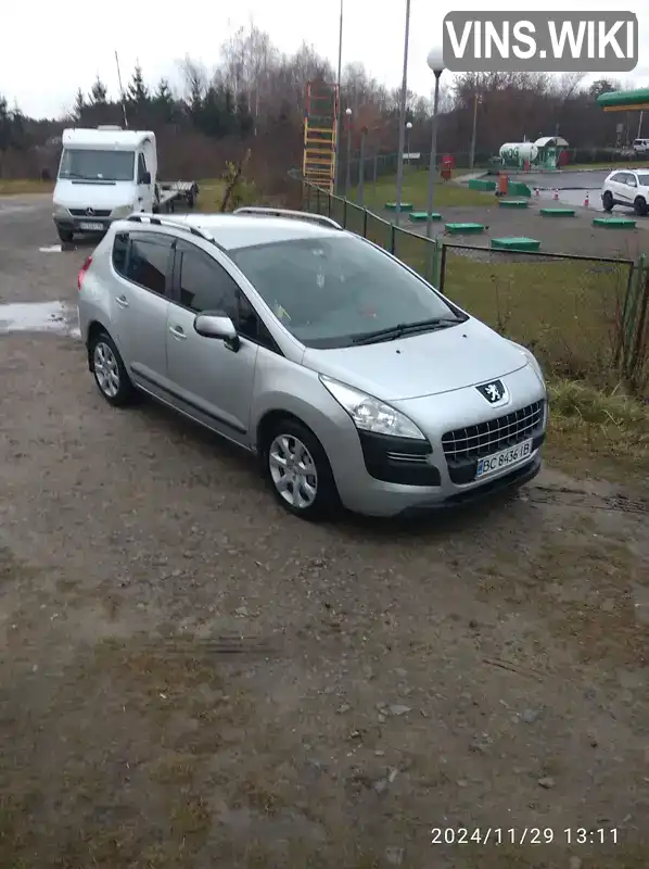 Внедорожник / Кроссовер Peugeot 3008 2011 1.56 л. Ручная / Механика обл. Львовская, Новояворовск - Фото 1/21