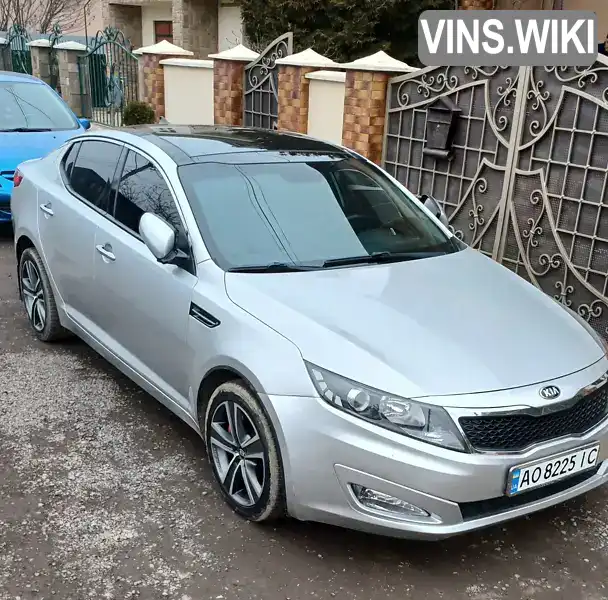 Седан Kia Optima 2012 2.4 л. Автомат обл. Закарпатская, Ужгород - Фото 1/21