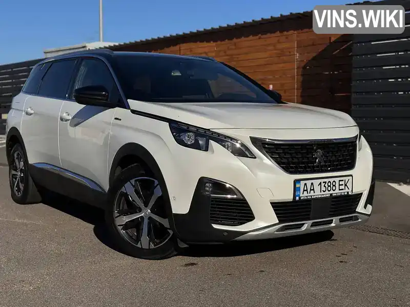 Внедорожник / Кроссовер Peugeot 5008 2019 2 л. Автомат обл. Киевская, Киев - Фото 1/20