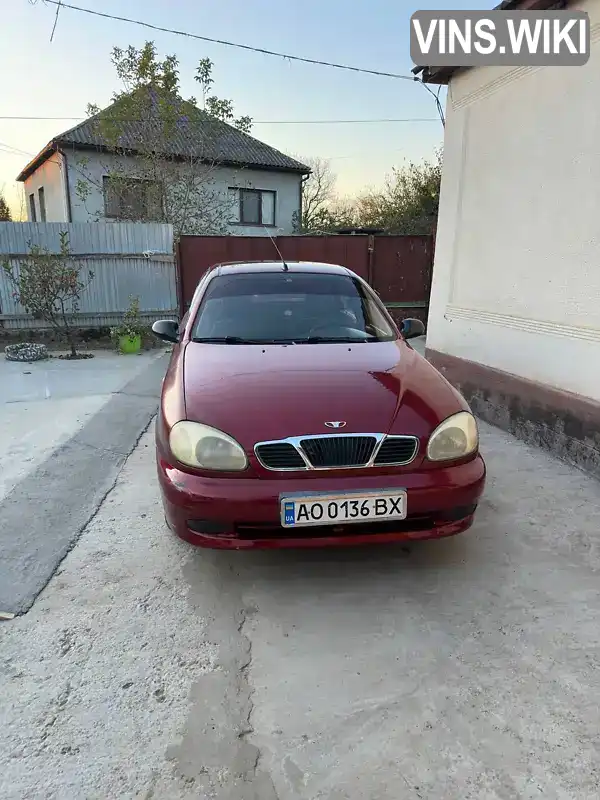 Седан Daewoo Sens 2006 1.3 л. Ручная / Механика обл. Закарпатская, Виноградов - Фото 1/18