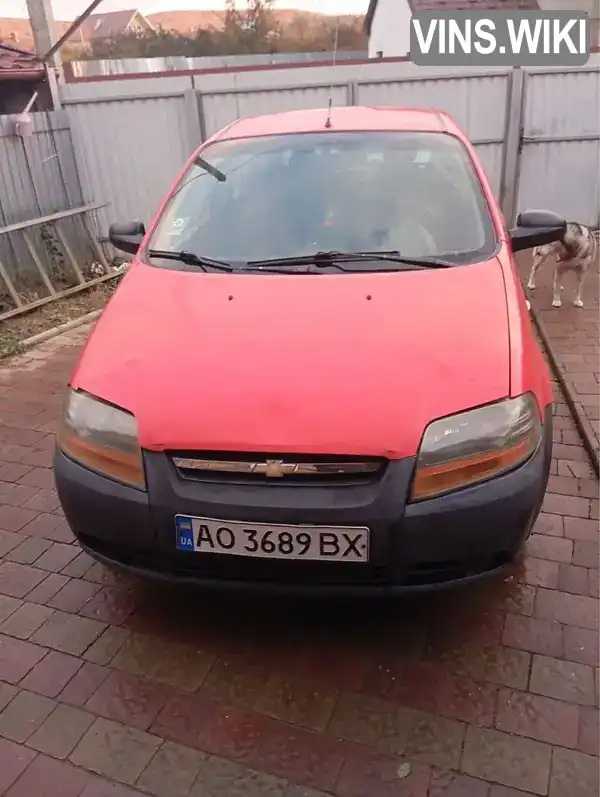 Хэтчбек Chevrolet Kalos 2005 1.2 л. Ручная / Механика обл. Закарпатская, Ужгород - Фото 1/6