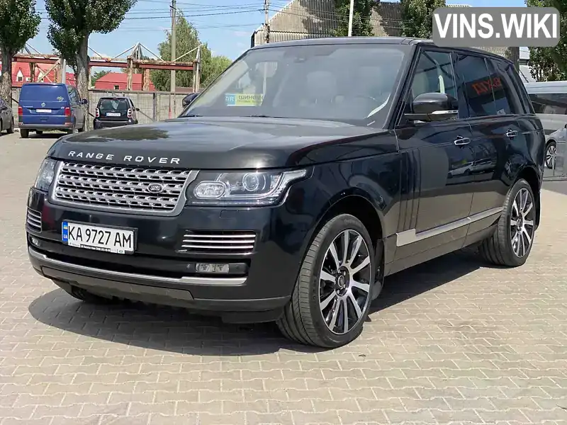 Позашляховик / Кросовер Land Rover Range Rover 2013 5 л. обл. Київська, Київ - Фото 1/21