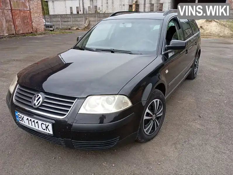 Универсал Volkswagen Passat 2002 1.6 л. Ручная / Механика обл. Ровенская, Костополь - Фото 1/10