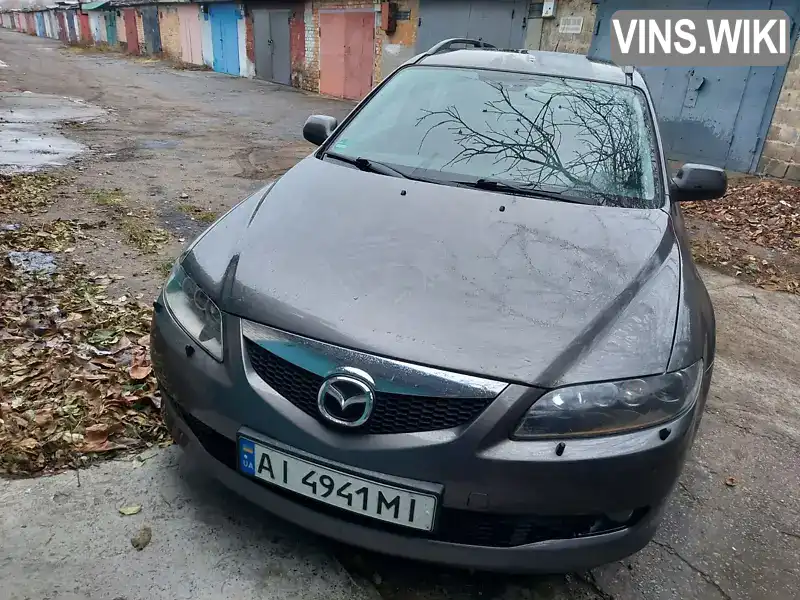 Универсал Mazda 6 2007 2 л. Ручная / Механика обл. Киевская, Борисполь - Фото 1/21