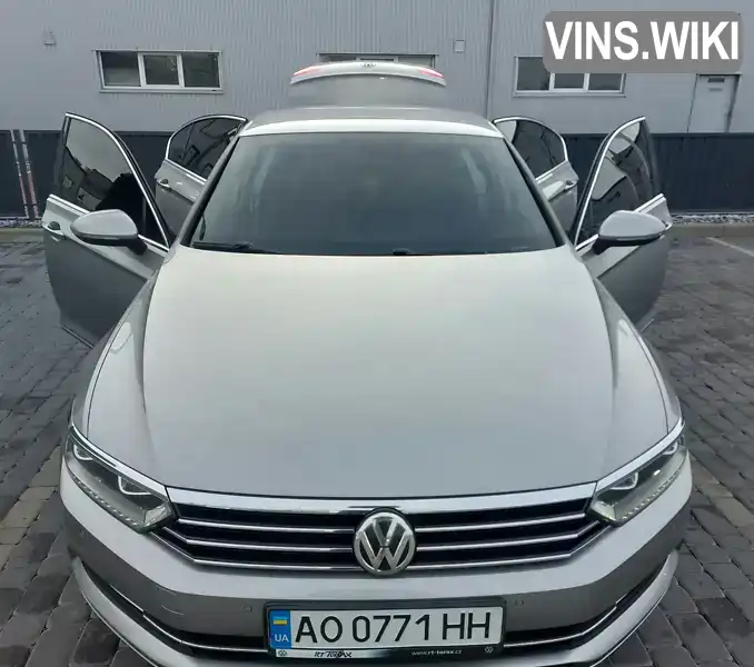 WVWZZZ3CZGE137733 Volkswagen Passat 2015 Седан 1.97 л. Фото 2