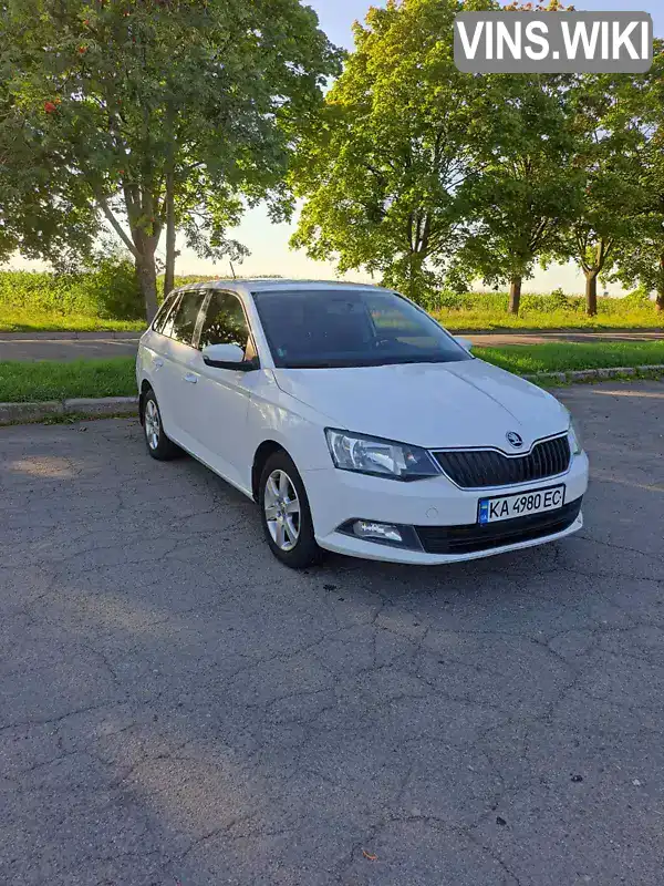 Универсал Skoda Fabia 2016 1.2 л. Ручная / Механика обл. Волынская, Владимир-Волынский - Фото 1/19